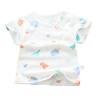 Load image into Gallery viewer, Baby Kid Unisex Letters Fruit Dinosaur Rainbow Animals Cartoon Print T-Shirts Wholesale 220510270
