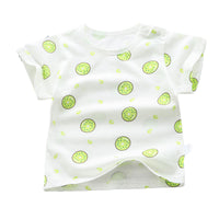 Load image into Gallery viewer, Baby Kid Unisex Letters Fruit Dinosaur Rainbow Animals Cartoon Print T-Shirts Wholesale 220510270
