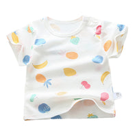 Load image into Gallery viewer, Baby Kid Unisex Letters Fruit Dinosaur Rainbow Animals Cartoon Print T-Shirts Wholesale 220510270
