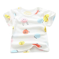 Load image into Gallery viewer, Baby Kid Unisex Letters Fruit Dinosaur Rainbow Animals Cartoon Print T-Shirts Wholesale 220510270
