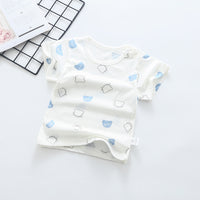 Load image into Gallery viewer, Baby Kid Unisex Letters Fruit Dinosaur Rainbow Animals Cartoon Print T-Shirts Wholesale 220510270
