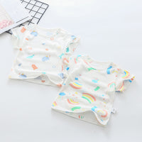 Load image into Gallery viewer, Baby Kid Unisex Letters Fruit Dinosaur Rainbow Animals Cartoon Print T-Shirts Wholesale 220510270
