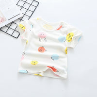 Load image into Gallery viewer, Baby Kid Unisex Letters Fruit Dinosaur Rainbow Animals Cartoon Print T-Shirts Wholesale 220510270
