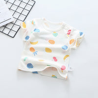 Load image into Gallery viewer, Baby Kid Unisex Letters Fruit Dinosaur Rainbow Animals Cartoon Print T-Shirts Wholesale 220510270
