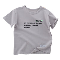 Load image into Gallery viewer, Kid Unisex Letters Animals Cartoon Print T-Shirts Wholesale 220510299
