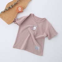 Load image into Gallery viewer, Kid Unisex Letters Animals Cartoon Print T-Shirts Wholesale 220510299
