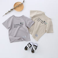 Load image into Gallery viewer, Kid Unisex Letters Animals Cartoon Print T-Shirts Wholesale 220510299
