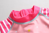 Load image into Gallery viewer, 3 Pieces Set Baby Kid Girls Unicorn Tops Striped Shorts And Hats Wholesale 22051039
