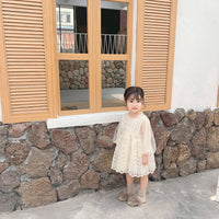 Load image into Gallery viewer, Baby Kid Girls Solid Color Lace Dresses Wholesale 22051062
