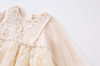 Load image into Gallery viewer, Baby Kid Girls Solid Color Lace Dresses Wholesale 22051062
