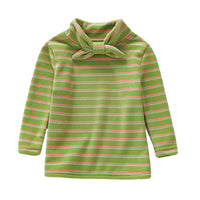 Load image into Gallery viewer, Baby Kid Girls Striped Bow Tops Wholesale 22051065
