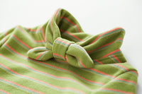 Load image into Gallery viewer, Baby Kid Girls Striped Bow Tops Wholesale 22051065
