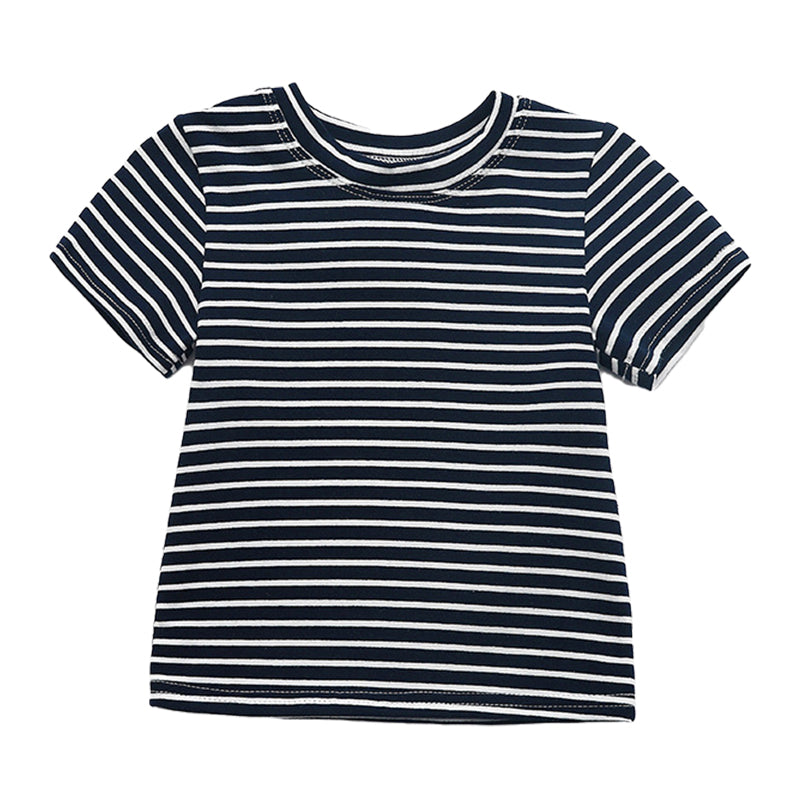 Baby Kid Girls Striped T-Shirts Wholesale 22051068