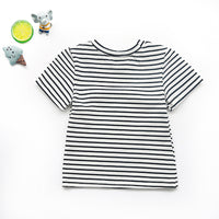 Load image into Gallery viewer, Baby Kid Girls Striped T-Shirts Wholesale 22051068
