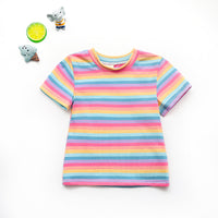 Load image into Gallery viewer, Baby Kid Girls Striped T-Shirts Wholesale 22051069
