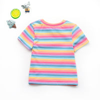 Load image into Gallery viewer, Baby Kid Girls Striped T-Shirts Wholesale 22051069
