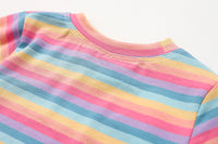 Load image into Gallery viewer, Baby Kid Girls Striped T-Shirts Wholesale 22051069
