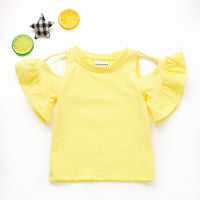 Load image into Gallery viewer, Baby Kid Girls Solid Color T-Shirts Wholesale 22051073
