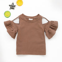 Load image into Gallery viewer, Baby Kid Girls Solid Color T-Shirts Wholesale 22051073
