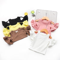 Load image into Gallery viewer, Baby Kid Girls Solid Color T-Shirts Wholesale 22051073
