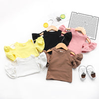 Load image into Gallery viewer, Baby Kid Girls Solid Color T-Shirts Wholesale 22051073
