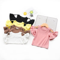 Load image into Gallery viewer, Baby Kid Girls Solid Color T-Shirts Wholesale 22051073
