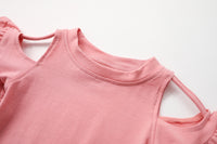 Load image into Gallery viewer, Baby Kid Girls Solid Color T-Shirts Wholesale 22051073
