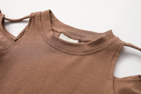 Load image into Gallery viewer, Baby Kid Girls Solid Color T-Shirts Wholesale 22051073
