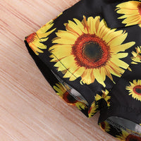 Load image into Gallery viewer, 2 Pieces Set Baby Girls Solid Color Print Tank Tops And Flower Shorts Wholesale 22051089
