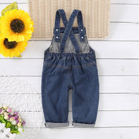 Load image into Gallery viewer, Baby Kid Girls Flower Ripped Print Jumpsuits Wholesale 22051094
