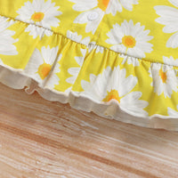 Load image into Gallery viewer, 2 Pieces Set Baby Kid Girls Flower Print Tank Tops And Solid Color Shorts Wholesale 22051095
