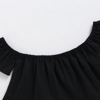 Load image into Gallery viewer, 2 Pieces Set Baby Girls Solid Color Tops And Shorts Wholesale 22051099
