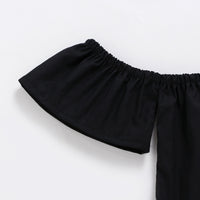 Load image into Gallery viewer, 2 Pieces Set Baby Girls Solid Color Tops And Shorts Wholesale 22051099
