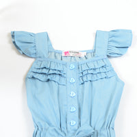 Load image into Gallery viewer, Baby Kid Girls Solid Color Rompers Wholesale 22051301
