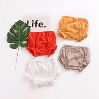 Load image into Gallery viewer, Baby Girls Solid Color Shorts Wholesale 22051302
