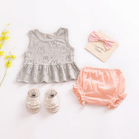 Load image into Gallery viewer, Baby Girls Solid Color Shorts Wholesale 22051302
