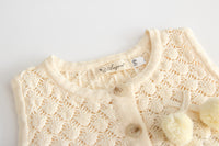 Load image into Gallery viewer, Baby Unisex Solid Color Crochet Vests Waistcoats Knitwear Wholesale 22051310
