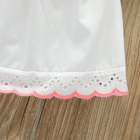 Load image into Gallery viewer, Baby Kid Girls Solid Color Embroidered Tops Wholesale 220513119
