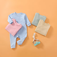 Load image into Gallery viewer, Baby Unisex Solid Color Jumpsuits Wholesale 220513128
