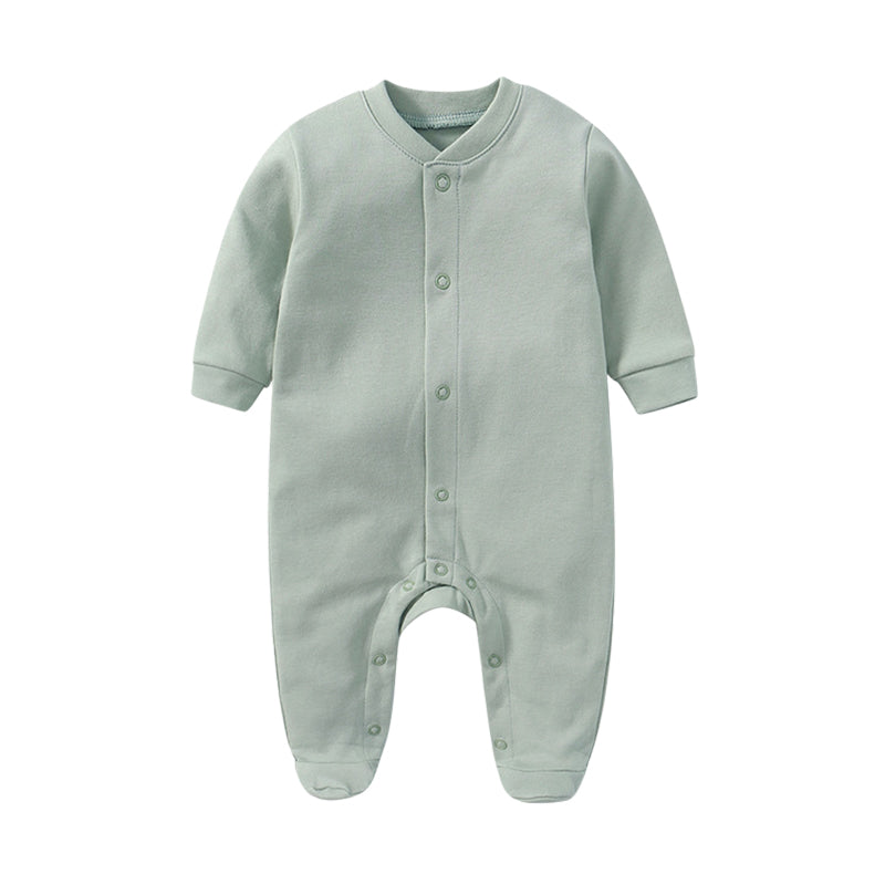 Baby Unisex Solid Color Jumpsuits Wholesale 220513131