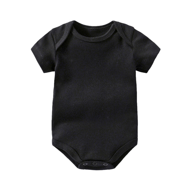 Baby Unisex Solid Color Rompers Wholesale 220513137