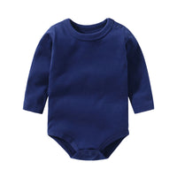 Load image into Gallery viewer, Baby Unisex Solid Color Rompers Wholesale 220513138
