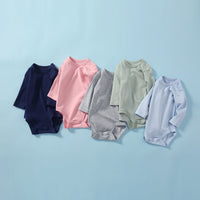 Load image into Gallery viewer, Baby Unisex Solid Color Rompers Wholesale 220513138
