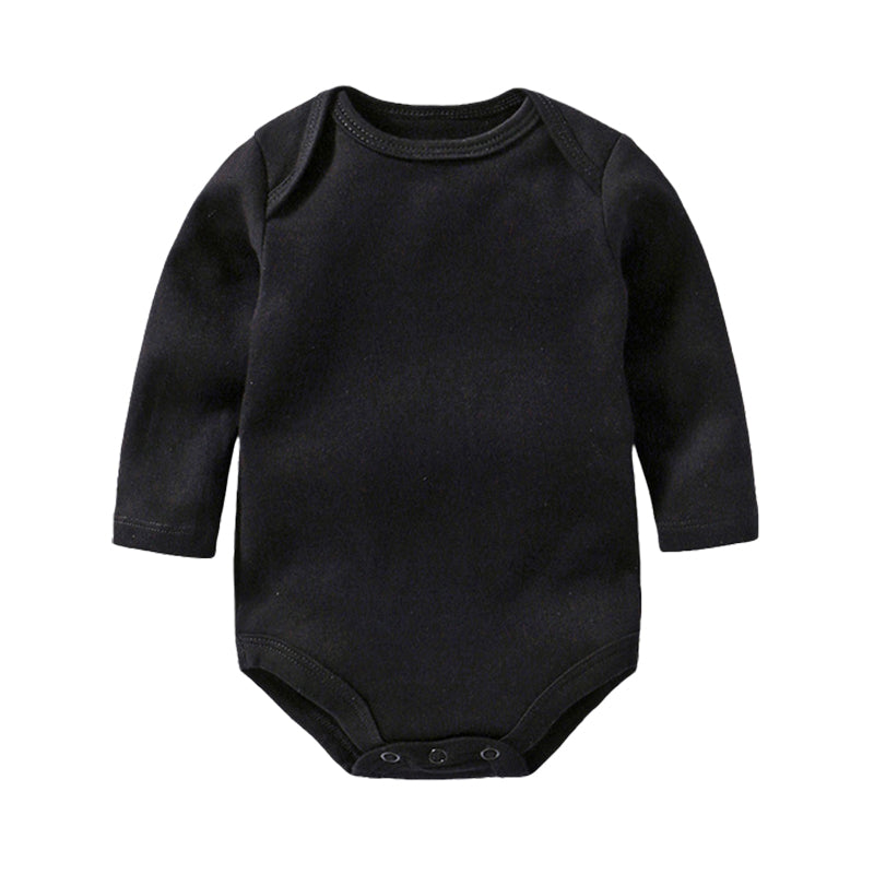 Baby Unisex Solid Color Rompers Wholesale 220513139