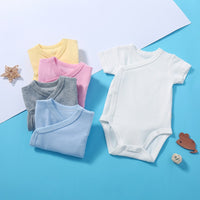 Load image into Gallery viewer, Baby Unisex Solid Color Rompers Wholesale 220513141
