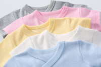 Load image into Gallery viewer, Baby Unisex Solid Color Rompers Wholesale 220513141
