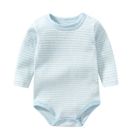 Load image into Gallery viewer, Baby Unisex Solid Color Striped Rompers Wholesale 220513147
