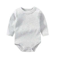 Load image into Gallery viewer, Baby Unisex Solid Color Striped Rompers Wholesale 220513147
