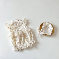 Load image into Gallery viewer, Baby Girls Flower Rompers Wholesale 220513153
