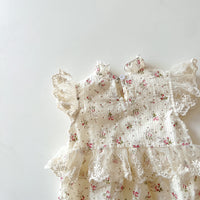 Load image into Gallery viewer, Baby Girls Flower Rompers Wholesale 220513153
